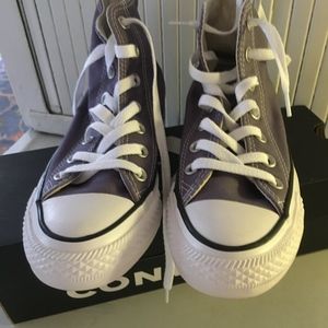 Converse Purple Chuck Taylor Ladies Shoes, Sz. 5